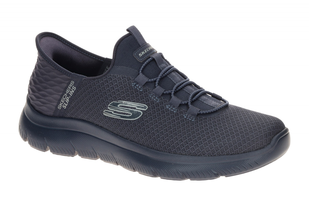 Skechers SUMMITS 232457 DKNV dunkel-blau - Slipper f?r Herren 1 Skechers SUMMITS 232457 DKNV dunkel-blau - Slipper f?r Herren
