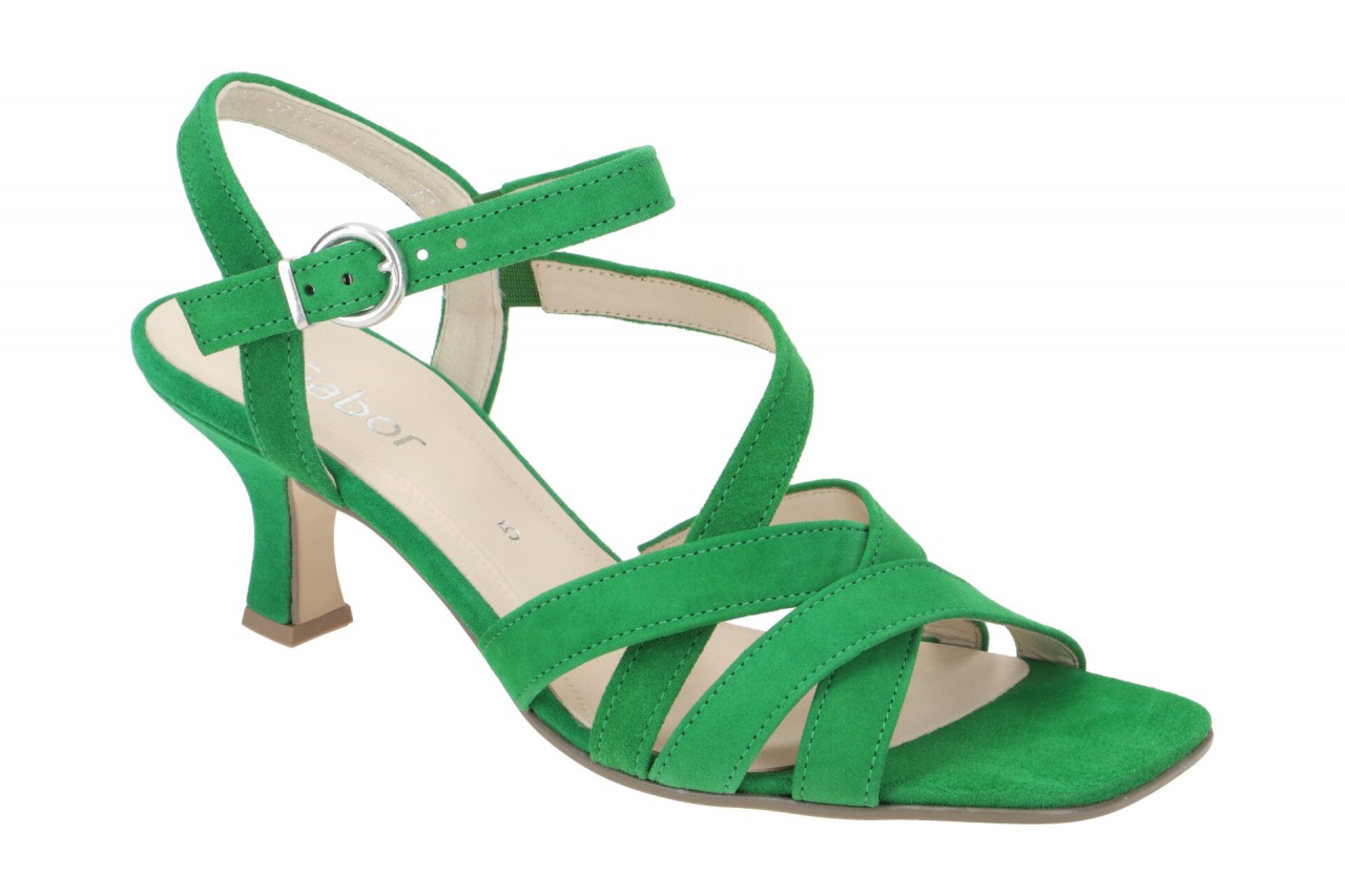 Gabor 41.781.19 gr?n - Riemchen Sandale f?r Damen 1 Gabor 41.781.19 gr?n - Riemchen Sandale f?r Damen