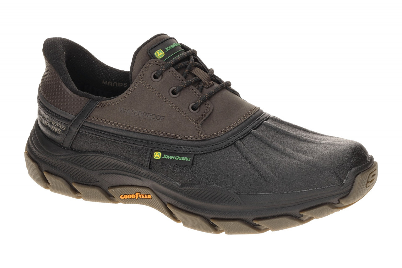 Skechers RESPECTED 256002 CHBK schwarz - Slipper f?r Herren 1 Skechers RESPECTED 256002 CHBK schwarz - Slipper f?r Herren