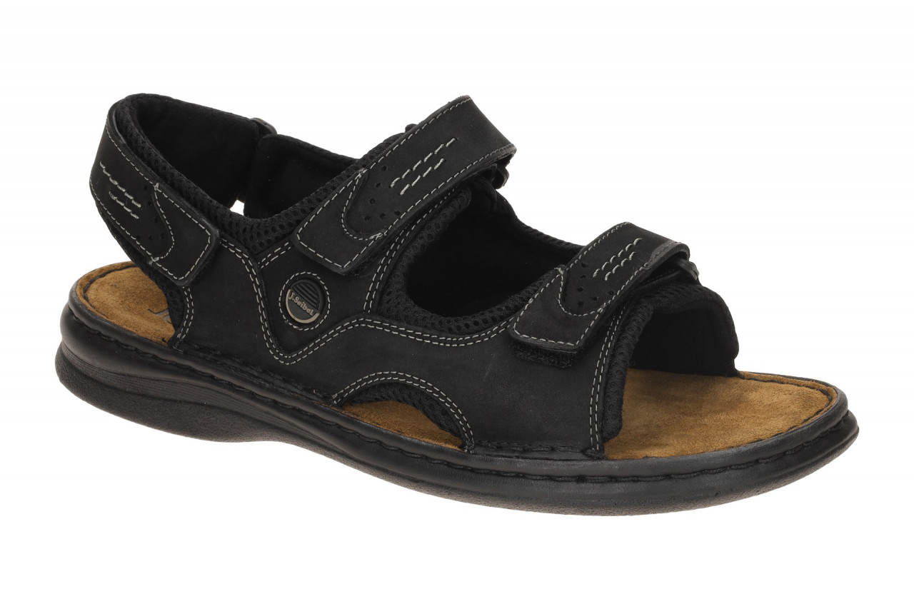 Josef Seibel FRANKLYN 10236 11 105 schwarz - bequeme Sandale f?r Herren 1 Josef Seibel FRANKLYN 10236 11 105 schwarz - bequeme Sandale f?r Herren
