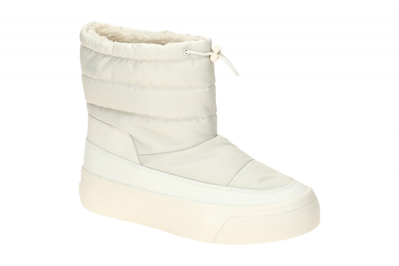 Calvin Klein VULC FLATF SNOWBOOTE YW01977 YAJ offwhite - Winterstiefel f?r Damen 1 Calvin Klein VULC FLATF SNOWBOOTE YW01977 YAJ offwhite - Winterstiefel f?r Damen