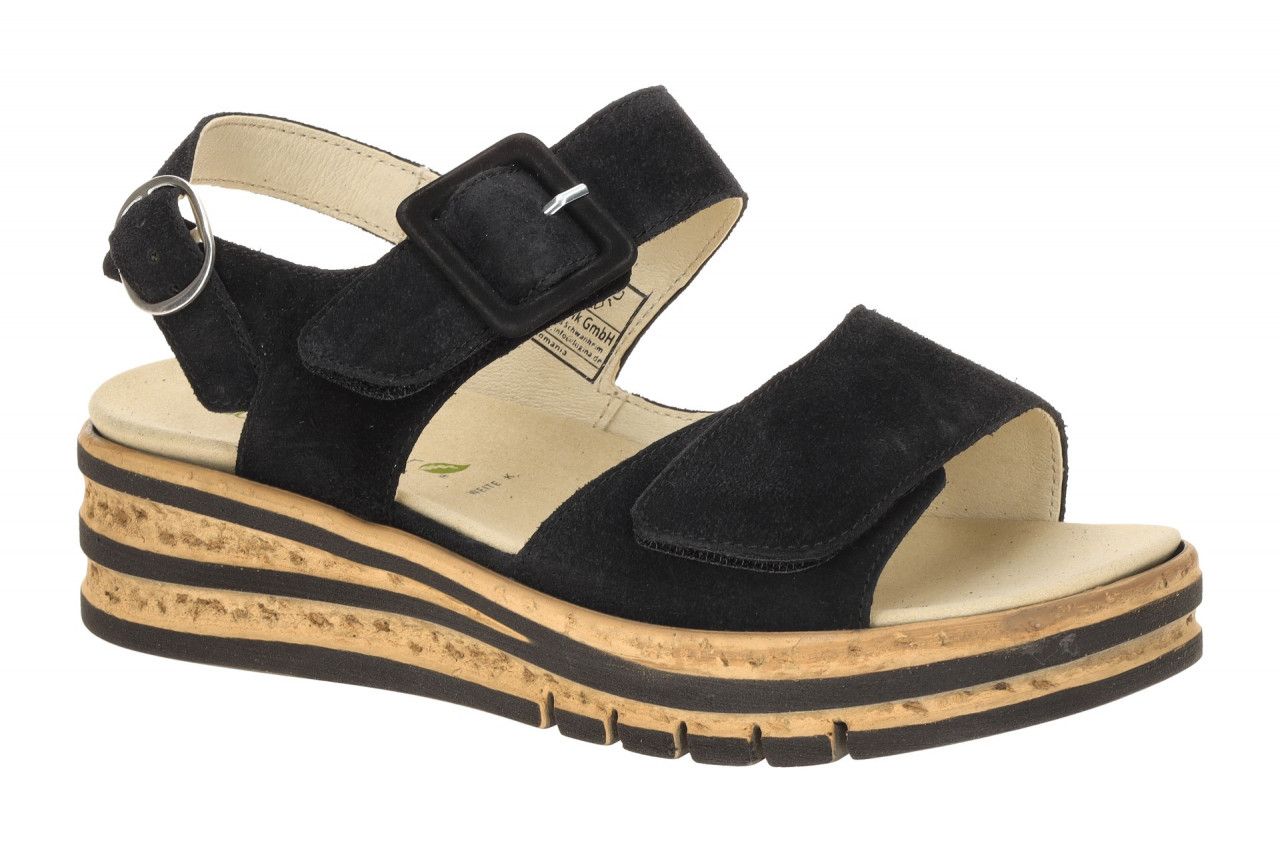 Waldl?ufer K 677001 195 001 schwarz - Sandalette f?r Damen 1 Waldl?ufer K 677001 195 001 schwarz - Sandalette f?r Damen
