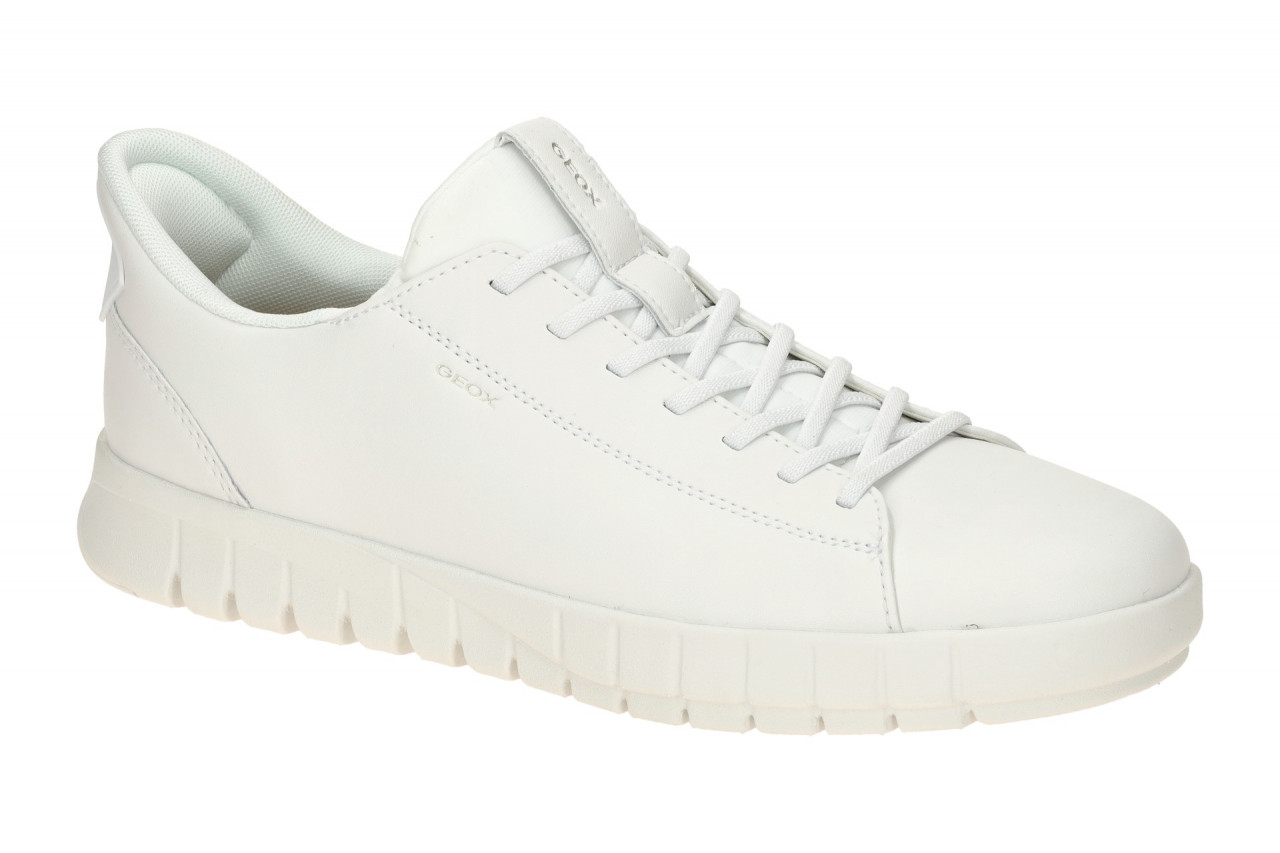 Geox FLEXTRIDE PLUS U65MAA 0009BC1000 wei? - sportliche Slipper f?r Herren 1 Geox FLEXTRIDE PLUS U65MAA 0009BC1000 wei? - sportliche Slipper f?r Herren