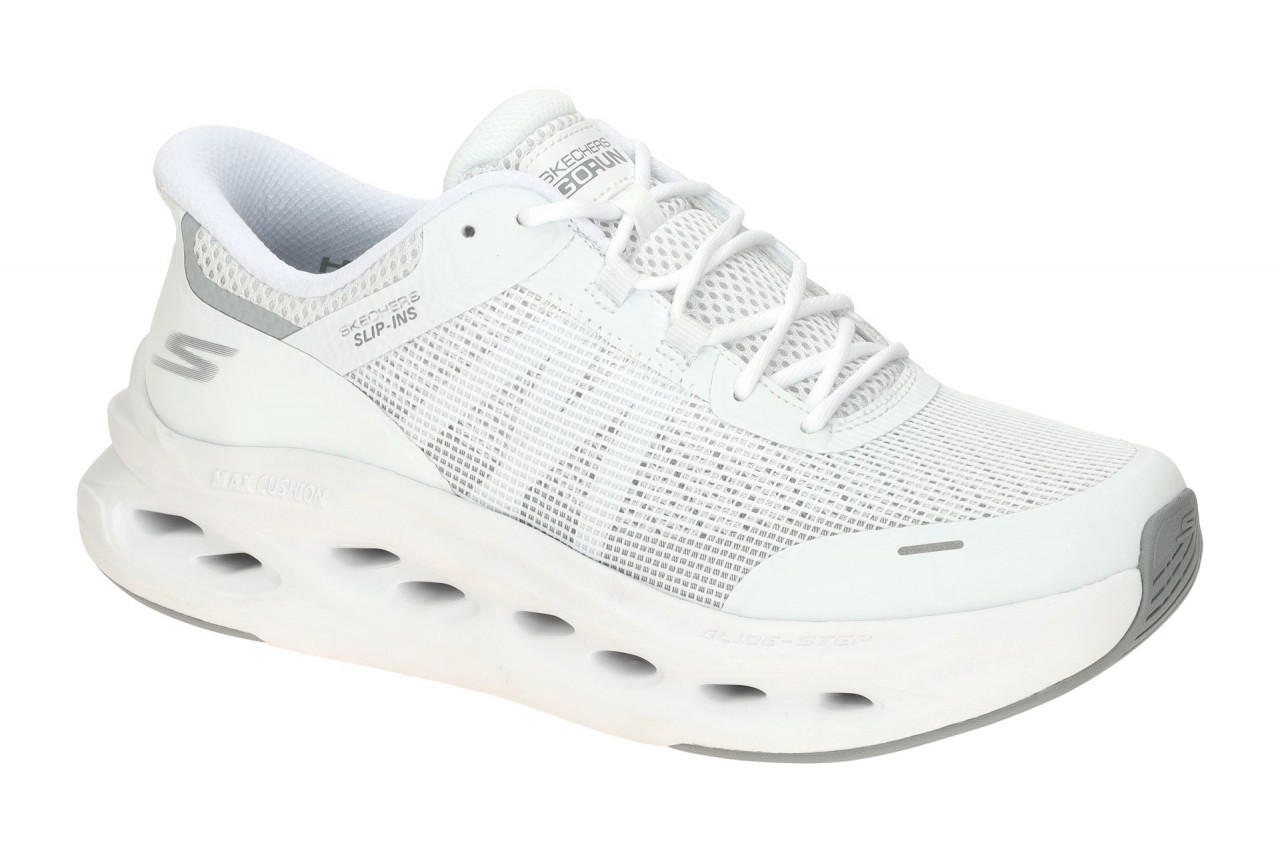 Skechers MAX CUSHIONING GLIDE 129401 WGY wei? - Sportschuhe f?r Damen 1 Skechers MAX CUSHIONING GLIDE 129401 WGY wei? - Sportschuhe f?r Damen