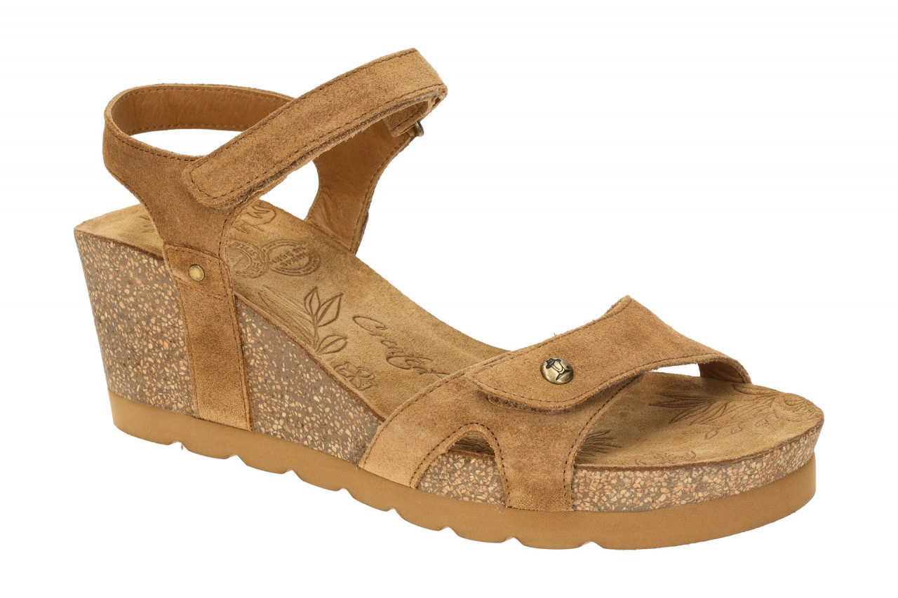 Panama Jack Julia B74 hell-braun - Riemchen Sandale f?r Damen 1 Panama Jack Julia B74 hell-braun - Riemchen Sandale f?r Damen