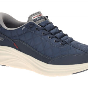 Skechers CONTOUR FOAM 232619 NVGY blau - bequeme Slipper f?r Herren