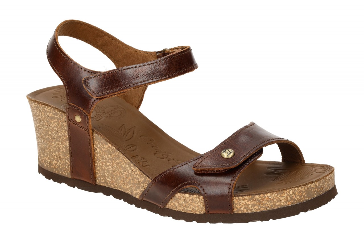 Panama Jack Julia Clay B1 dunkel-braun - Riemchen Sandale f?r Damen 1 Panama Jack Julia Clay B1 dunkel-braun - Riemchen Sandale f?r Damen