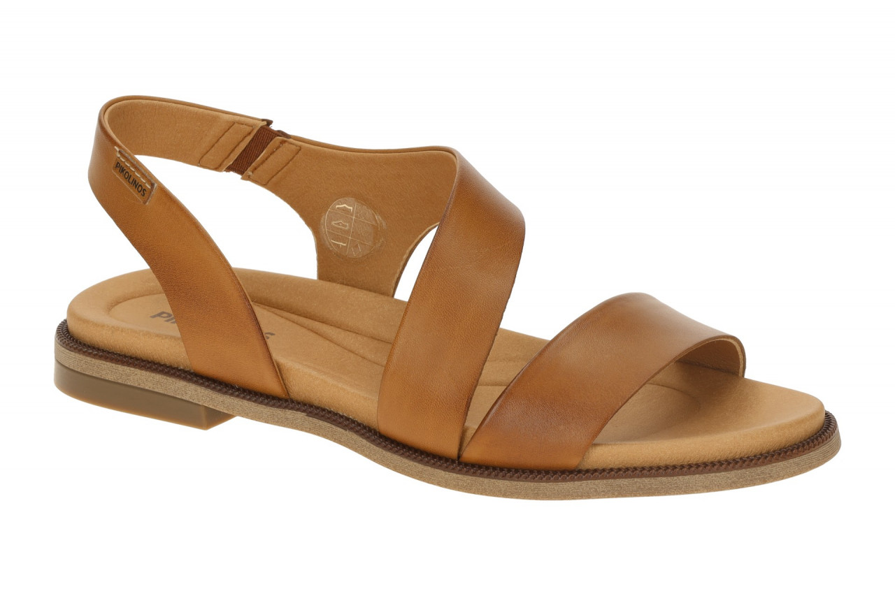Pikolinos NAVIA W3E-0652 brandy hell-braun - Riemchen Sandale f?r Damen 1 Pikolinos NAVIA W3E-0652 brandy hell-braun - Riemchen Sandale f?r Damen