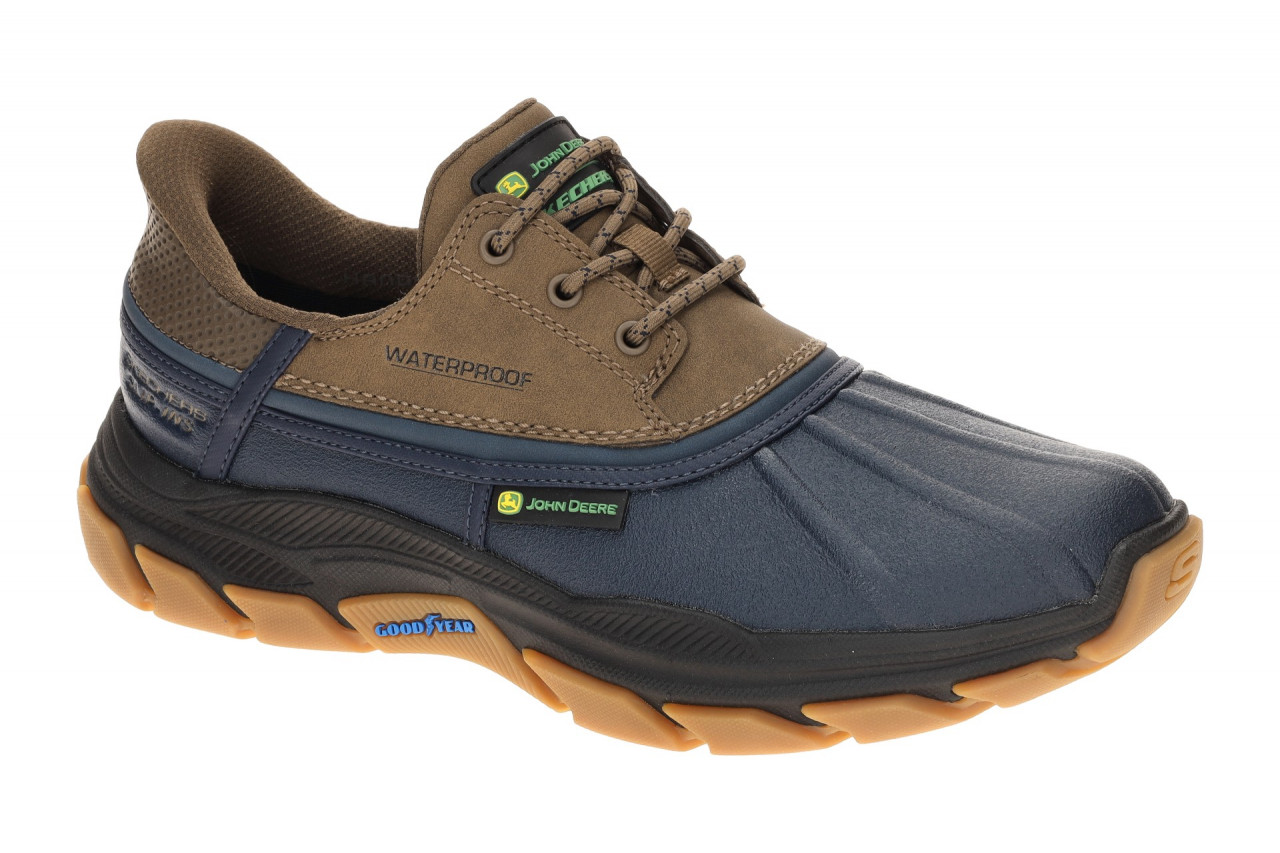 Skechers RESPECTED 256002 NVTN blau - Slipper f?r Herren 1 Skechers RESPECTED 256002 NVTN blau - Slipper f?r Herren