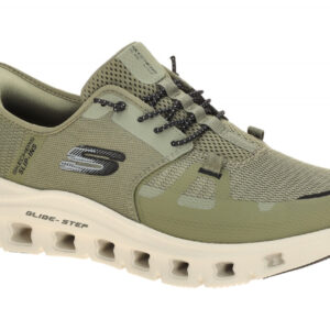 Skechers GLIDE STEP 232930 OLBK olive - Sneakers f?r Herren
