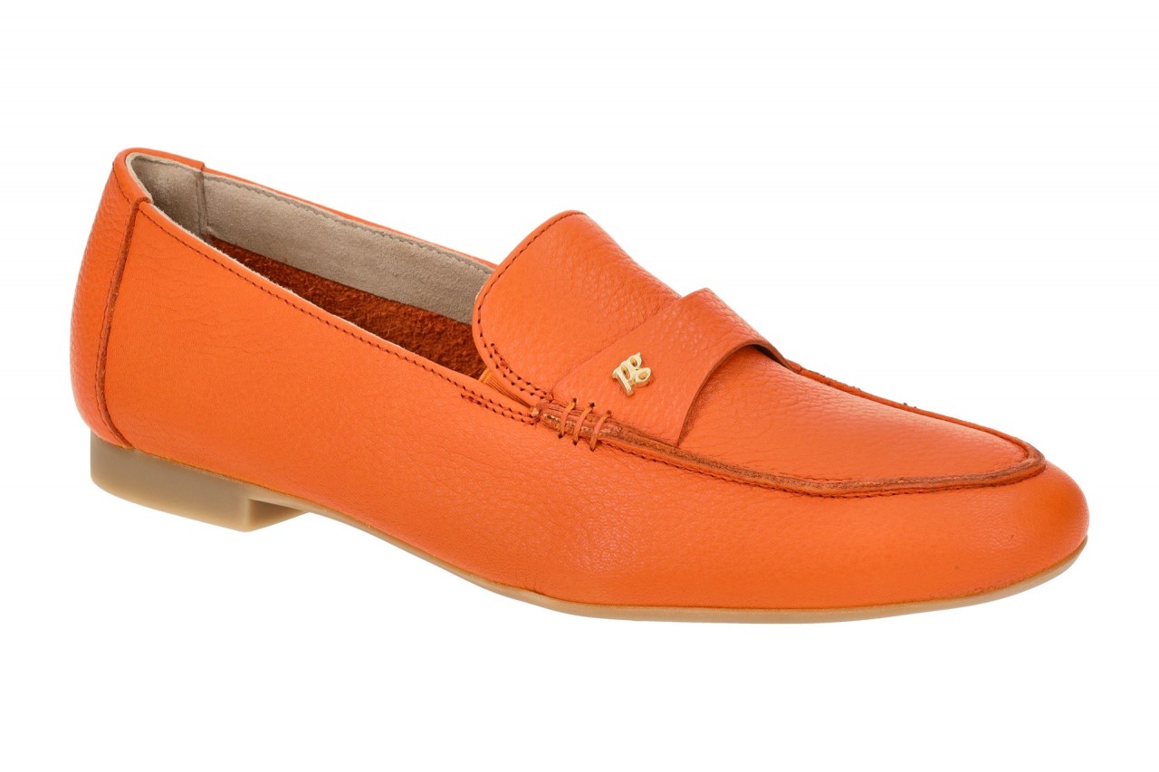 Paul Green 1056-03x orange - elegante Slipper f?r Damen 1 Paul Green 1056-03x orange - elegante Slipper f?r Damen