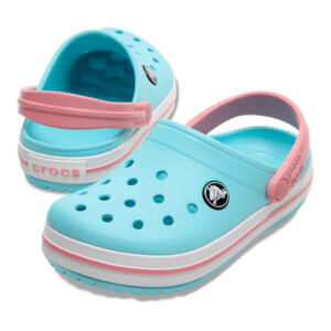 Crocs Kids Crocband Clog Unisex Kinder Schuhe Sandalen 207006 Türkis