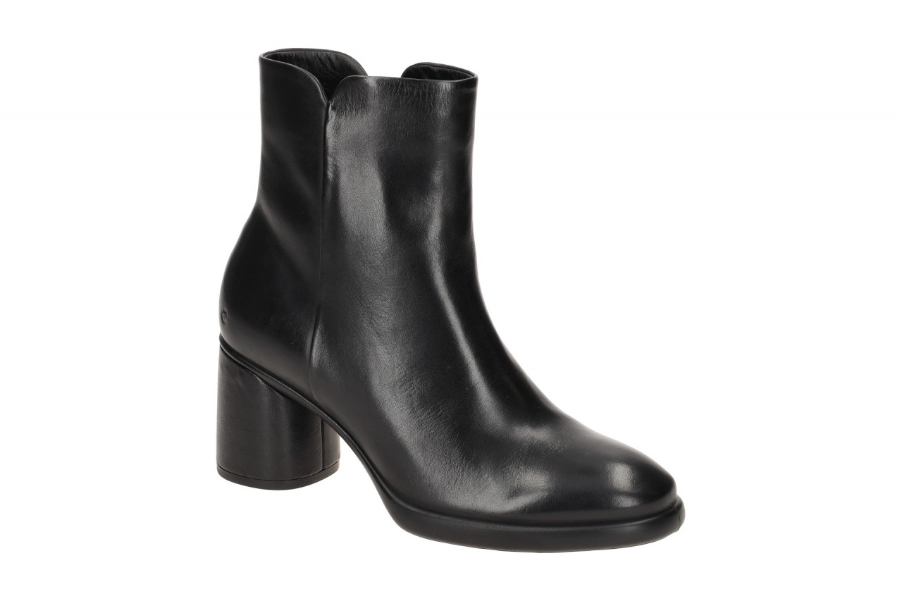 Ecco 22261301001 Schwarz Damen Stiefeletten LX55 - Echtleder, hoher Absatz 1 Ecco 22261301001 Schwarz Damen Stiefeletten LX55 - Echtleder, hoher Absatz
