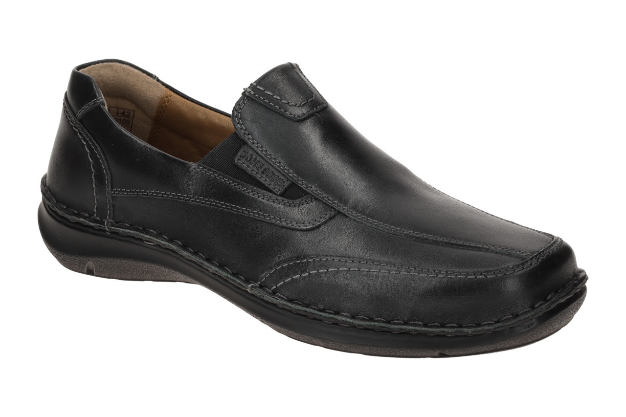 Josef Seibel Herrenschuhe 44967 859 100 NEW ANVERS 67 Slipper Schwarz Bequem ... 1 Josef Seibel Herrenschuhe 44967 859 100 NEW ANVERS 67 Slipper Schwarz Bequem ...