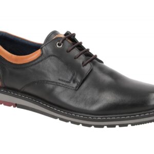 Pikolinos M8J-4183 Black Herren Schn?r Halbschuhe Echtleder Gummisohle
