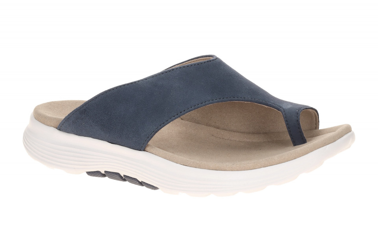 Gabor 86.812.46 Damen Pantoletten blau marine Wechselfu?bett Keilabsatz 1 Gabor 86.812.46 Damen Pantoletten blau marine Wechselfu?bett Keilabsatz