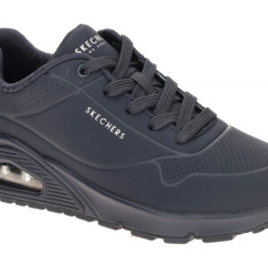 Skechers 73690 DKNV Uno - Stand On Air Damen Halbschuhe Blau Wetterschutz