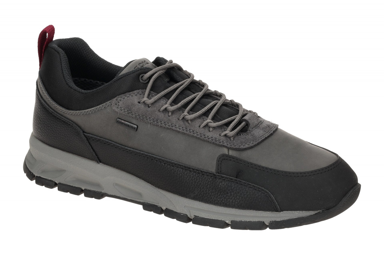 Geox U260MB DORAY B ABX - uomo Herren Sneaker grau/schwarz wasserdicht 1 Geox U260MB DORAY B ABX - uomo Herren Sneaker grau/schwarz wasserdicht