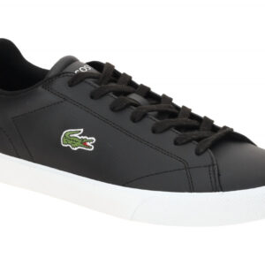 Lacoste Herrenschuhe 49CMA0036_312 LEROND SET Schwarz Sneaker Gummisohle