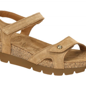 Panama Jack Damen Sandalette Sulia B19 PJ SULIA Braun Echtleder weich gepolstert