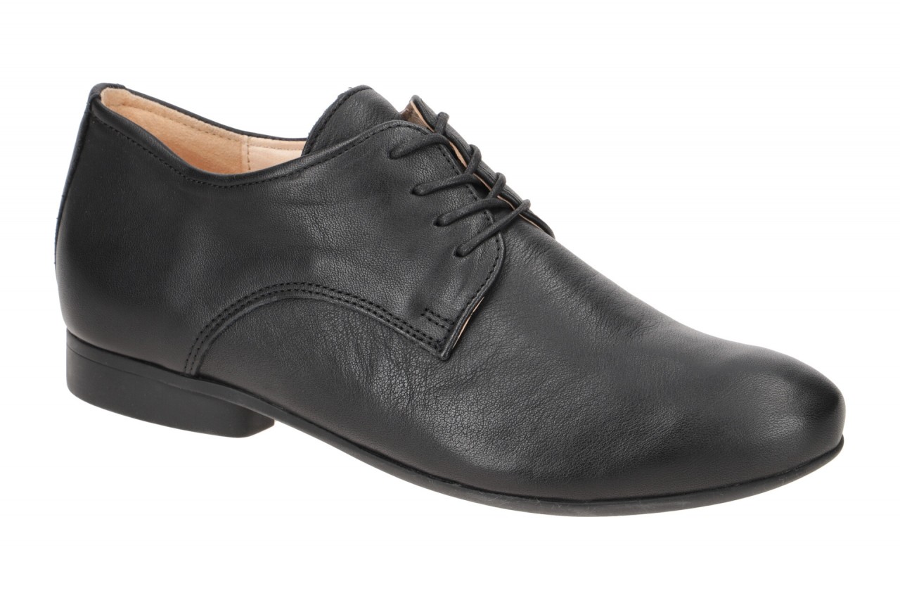 Think 000412 GUAD Damenschuhe Schwarz Echtleder Schn?r-Halbschuhe 1 Think 000412 GUAD Damenschuhe Schwarz Echtleder Schn?r-Halbschuhe
