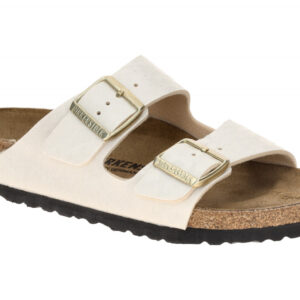 Birkenstock Damen Pantoletten ARIZONA BS 1030564 in Wei? Leo eggshell mit ana...