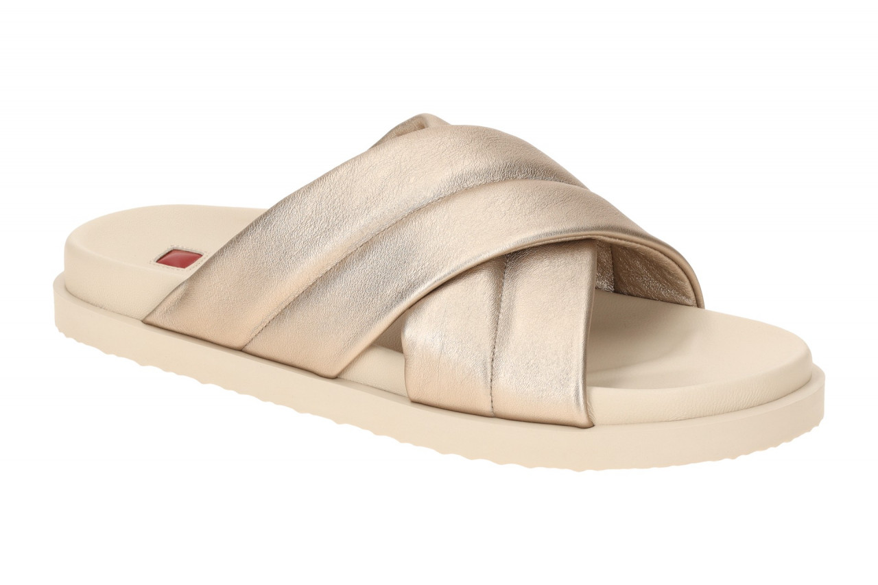 H?gl 9-10 0821 7800 TESSA Beige Lightbronze Pantoletten Echtleder F-Normal 1 H?gl 9-10 0821 7800 TESSA Beige Lightbronze Pantoletten Echtleder F-Normal