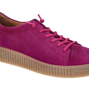 Gabor 53.331.10 Orchid (Ambra) Lila Slipper | Echtleder Velour Rauhleder, Gum...