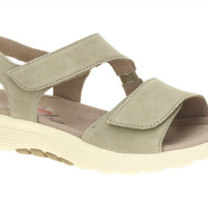 Gabor Damen Sandale 86.815.11 ROLLINGSOFT Gr?n Schilf Keilabsatz Klettverschluss