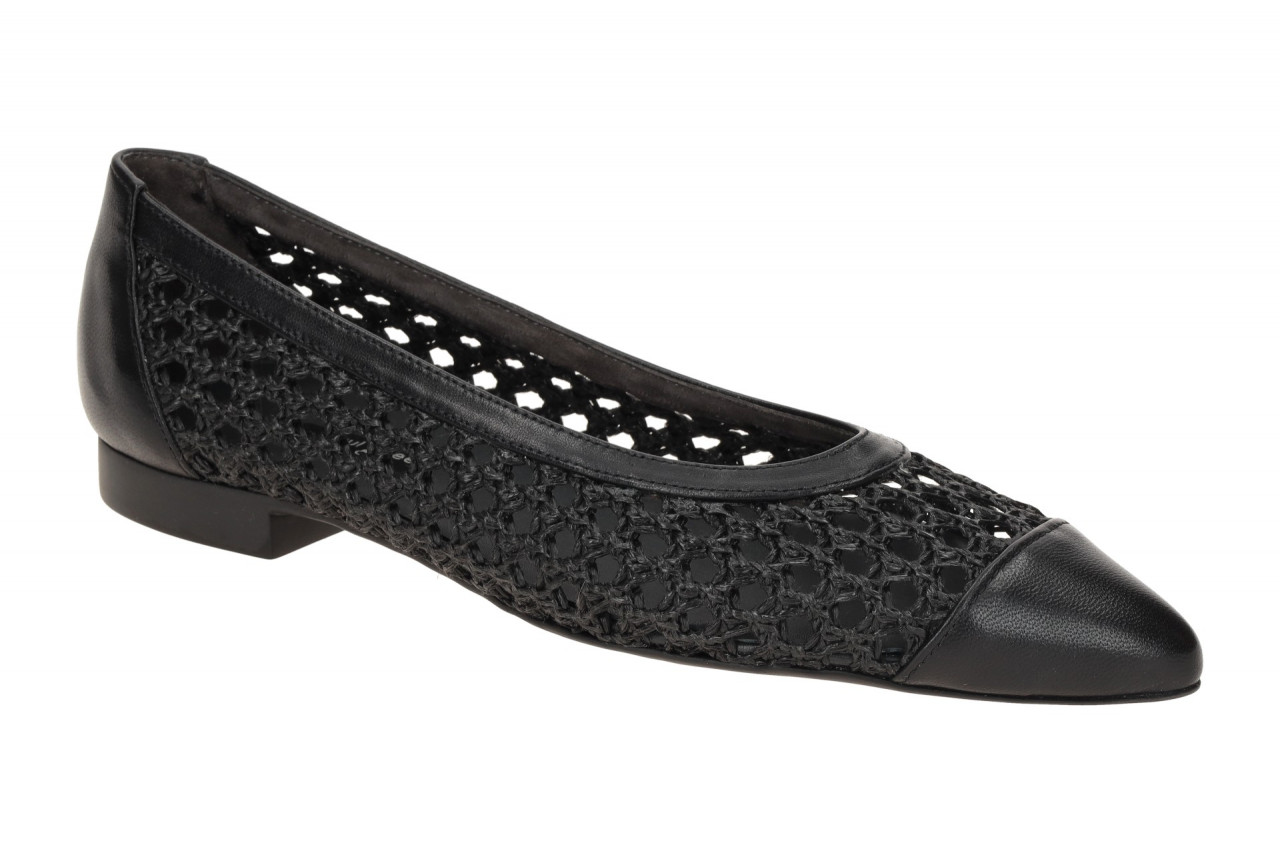 Paul Green Damen Ballerinas 1153-010 schwarz (black) Glattleder + Textil spit... 1 Paul Green Damen Ballerinas 1153-010 schwarz (black) Glattleder + Textil spit...