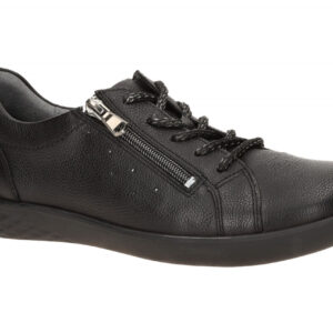 Waldl?ufer 947001 H-ClOE Damenschuhe Schwarz Glattleder Massagefu?bett