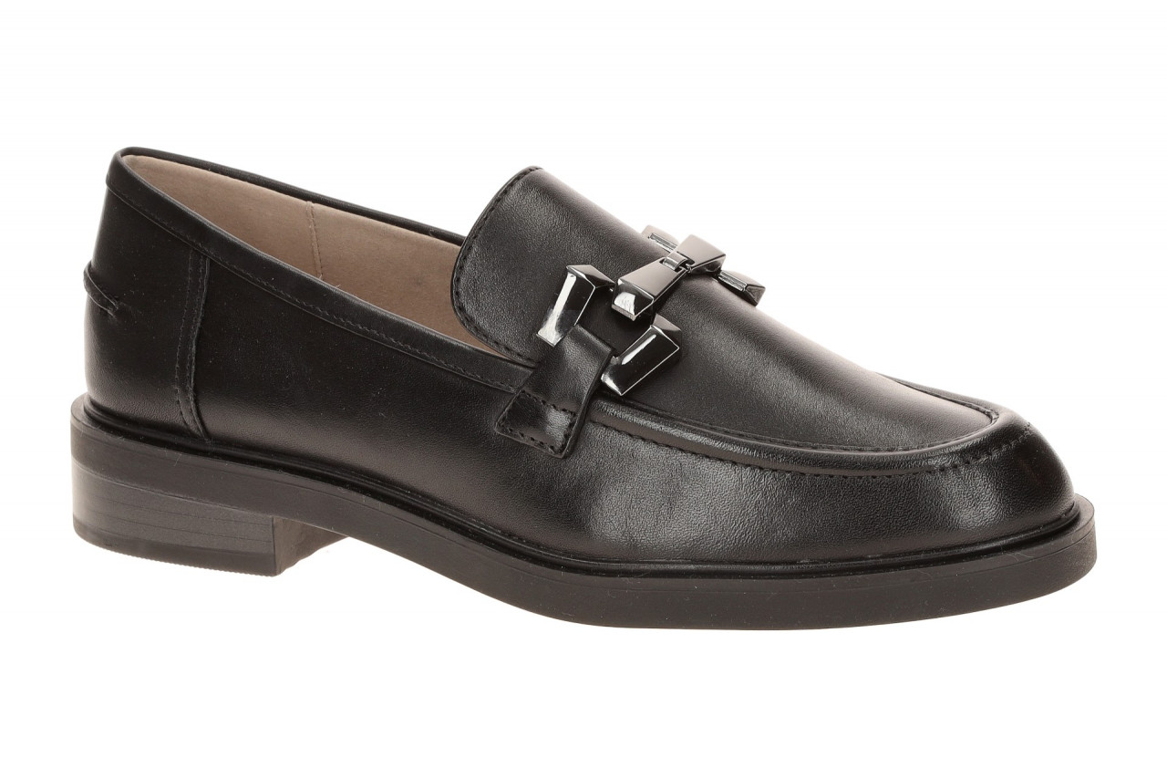 CAPRICE 24200 elegante Slipper Schwarz Halbschuhe Loafer Fu?bett aus Echtleder 1 CAPRICE 24200 elegante Slipper Schwarz Halbschuhe Loafer Fu?bett aus Echtleder