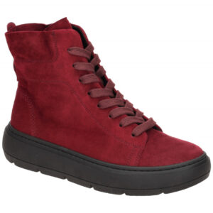 Gabor 53.720.15 Damen Stiefeletten - Bequeme Plateau Boots in bordeaux Rot