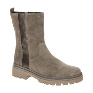 Gabor Damen Stiefeletten 72.743.30 Mohair/Bronce Echtleder elegante Zip Boots