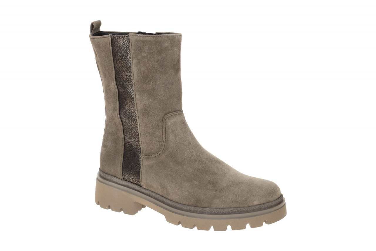 Gabor Damen Stiefeletten 72.743.30 Mohair/Bronce Echtleder elegante Zip Boots 1 Gabor Damen Stiefeletten 72.743.30 Mohair/Bronce Echtleder elegante Zip Boots