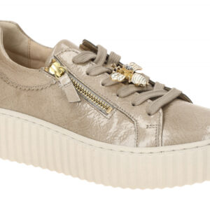 Gabor 73.201.92 Beige Oasi Gold Best Fitting Halbschuhe Echtleder