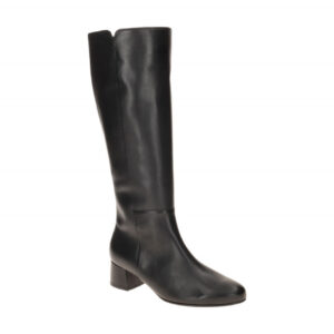 Gabor Damenstiefel 75.689 Schwarz Elegant Langschaft Kniehoch Blockabsatz