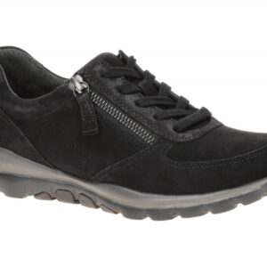 Gabor 76.968.26 Damen RollingSoft Sneaker Blau Pazifik Leicht Flexibel Schn?r...
