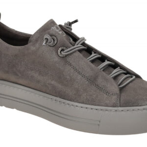 Paul Green Plateau Sneaker 5417-08 PG in Grau - iron Glitzer Senkel?sen & Log...