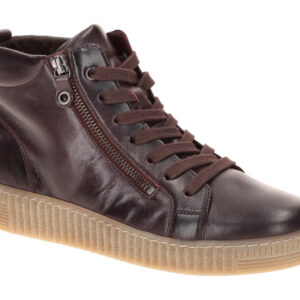 Gabor 73.730 Damen Stiefeletten in Bordo, Keilabsatz 1,5cm