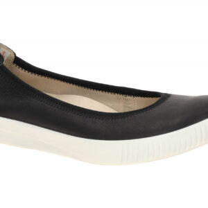 Legero 2-000435-0100 Silence Damen Ballerinas Schwarz - Weich Gepolstert