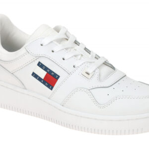 Tommy Hilfiger EN02505 YBS Damen-Sport-Halbschuhe wei? (white) Glattleder Tex...