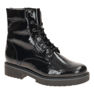 Gabor 72.735.87 Damen Stiefeletten Schwarz elegante LaceUp Boots