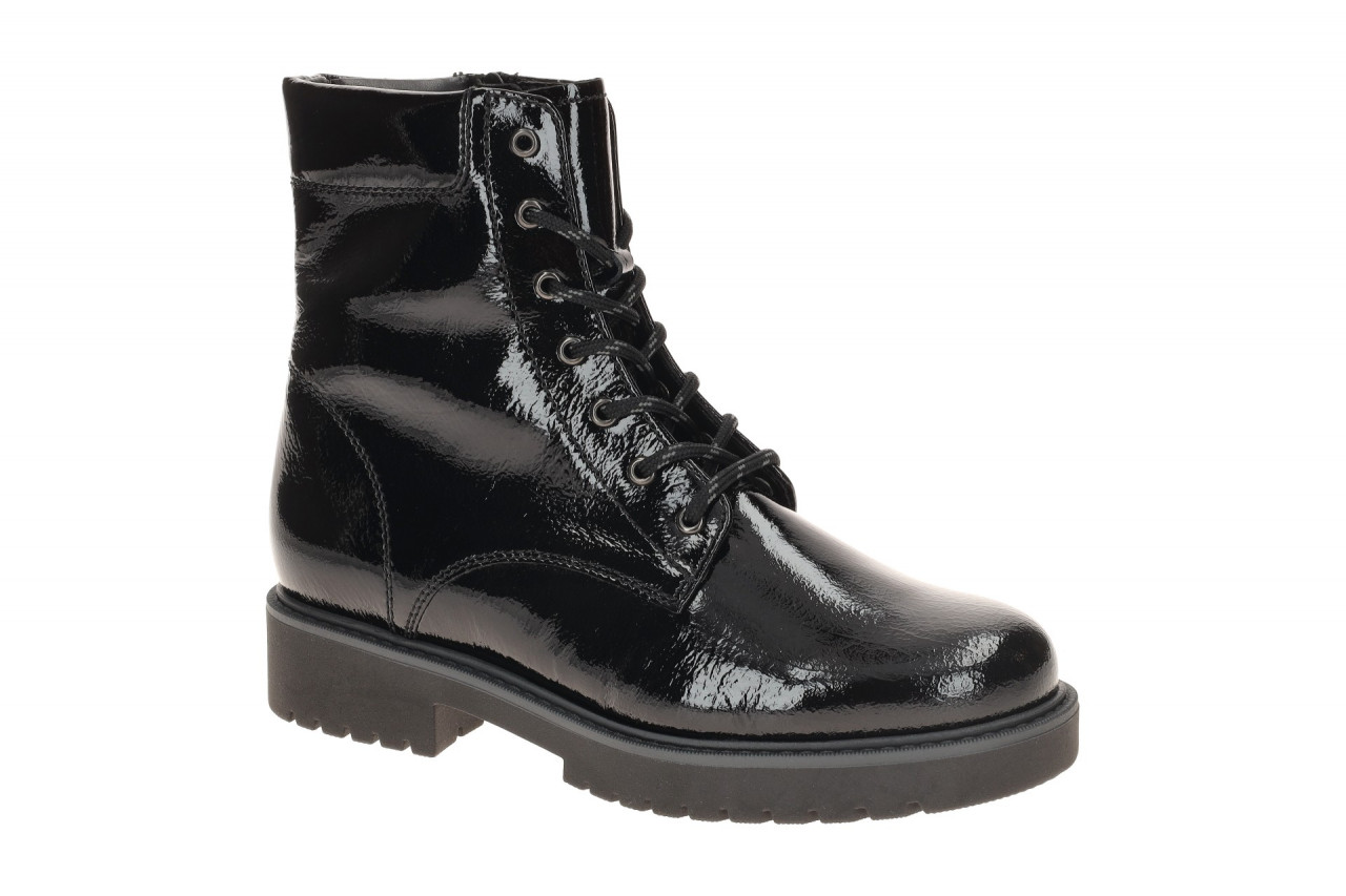 Gabor 72.735.87 Damen Stiefeletten Schwarz elegante LaceUp Boots 1 Gabor 72.735.87 Damen Stiefeletten Schwarz elegante LaceUp Boots