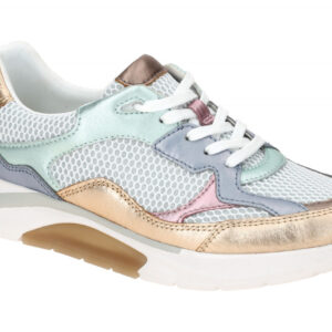 Gabor 66.926.61 ROLLINGSOFT Damenschuhe Sneaker Wei?/Silber Gr??e G - normal ...