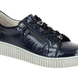 Gabor 73.339.96 Damen Halbschuhe dunkelblau altsilber Best Fitting