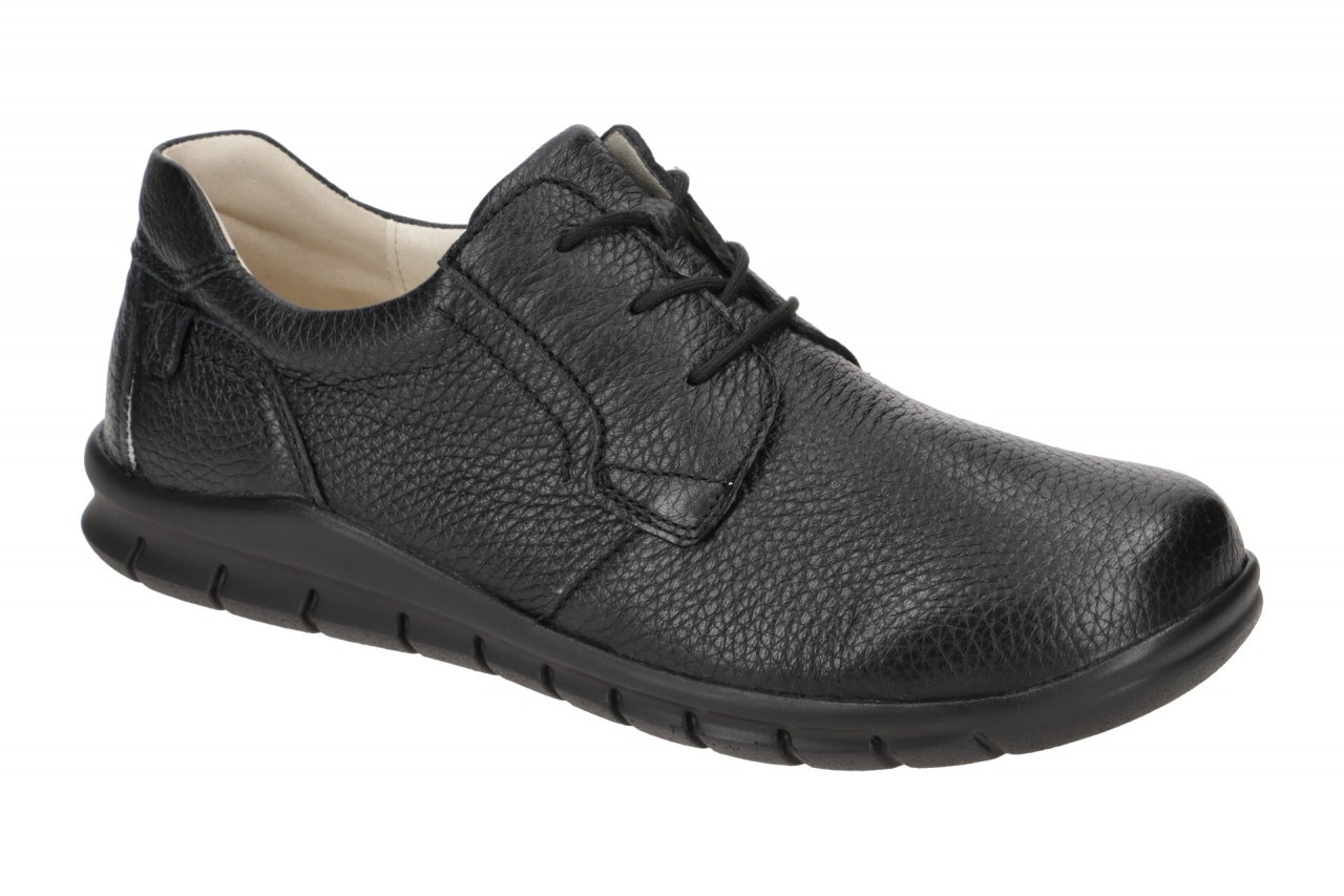 Waldl?ufer 366006 HECTOR Herren Schn?r Halbschuhe Schwarz Glattleder Bequem F... 1 Waldl?ufer 366006 HECTOR Herren Schn?r Halbschuhe Schwarz Glattleder Bequem F...
