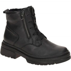 Waldl?ufer 930802 Damen Stiefeletten Schwarz H-AMARA Weitabsatz