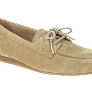 Paul Green 1136-000 Beige Grain Damen Schn?r-Halbschuhe Velourleder Super Sof...