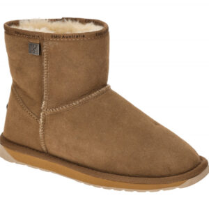 EMU Damen Winterstiefeletten WP20003 CHES Braun | 100% Lammfell | Extra leich...